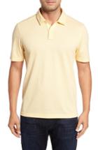 Men's Nordstrom Men's Shop Fit Polo, Size Small - Yellow