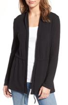 Women's Cupcakes And Cashmere Nero Tie Front Cardigan, Size - Black