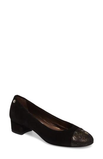 Women's Agl Cap Toe Pump .5us / 39.5eu - Black