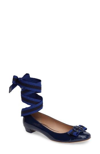 Women's Tory Burch Maritime Ballet Flat M - Blue