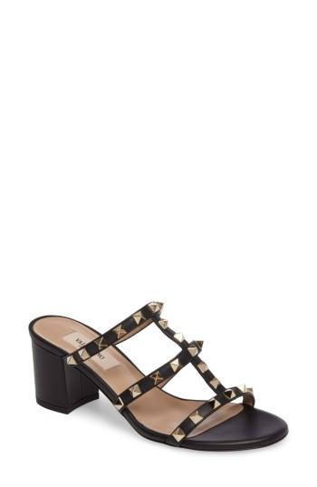 Women's Valentino Garavani Rockstud Mule Us / 35eu - Black