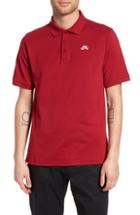 Men's Nike Sb Dri-fit Pique Polo, Size - Red