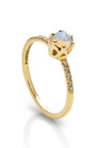 Women's Maniamania Entity Opal & Diamond Solitaire Ring