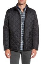 Men's Barbour Flyweight Chelsea Quilted Jacket, Size - Black