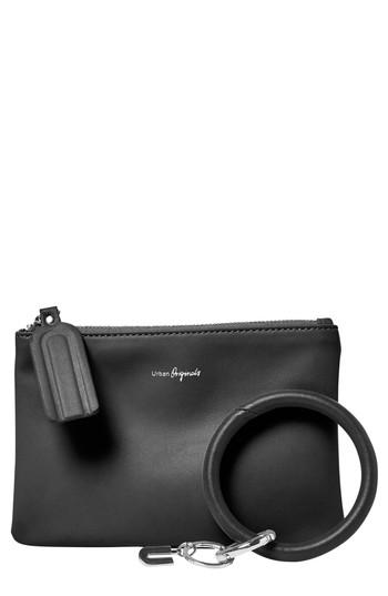 Urban Originals Mariposa Key Ring & Vegan Leather Card Pouch -