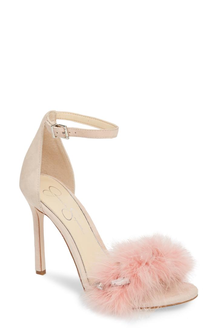 Women's Jessica Simpson Jolinda Feathered Sandal