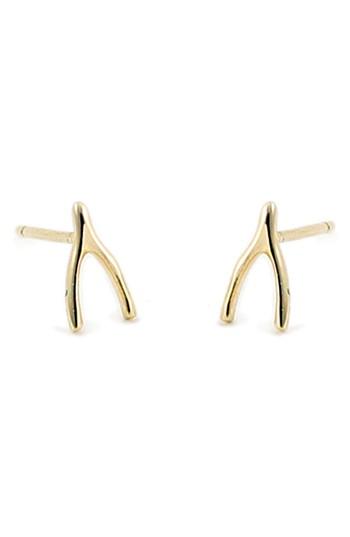 Women's Kris Nations Wishbone Stud Earrings