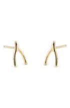 Women's Kris Nations Wishbone Stud Earrings
