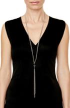 Women's Sheryl Lowe Gwenyth Diamond Cross Chain Necklace