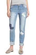 Women's Wit & Wisdom Ripped Girlfriend Jeans