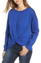 Women's Socialite Twist Front Pullover - Blue