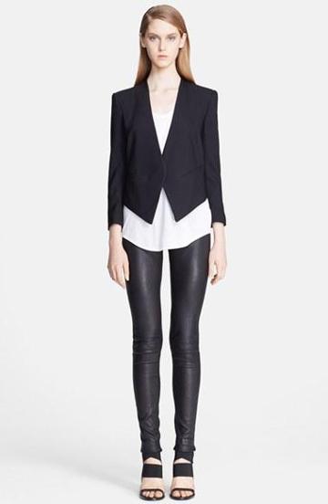 Helmut Lang Stretch Wool Tuxedo