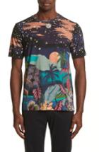 Men's Paul Smith Palm Tree Print T-shirt - Blue