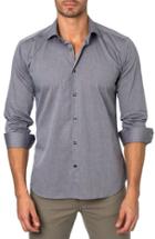 Men's Jared Lang Trim Fit Dot Sport Shirt