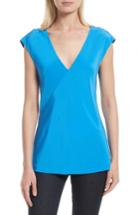 Women's Diane Von Furstenberg V-neck Silk Blouse
