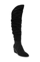 Women's Dr. Scholl's Message Slouch Boot M - Black