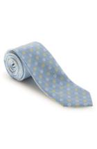 Men's Robert Talbott Floral Silk & Linen Tie, Size - Blue