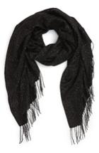 Women's Nordstrom Metallic Wool Blend Scarf