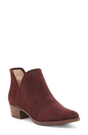 Women's Lucky Brand Baley Bootie M - Purple