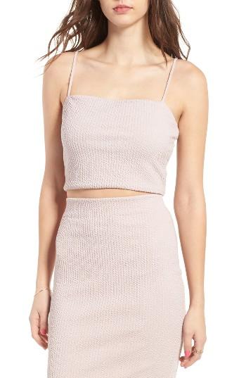 Women's June & Hudson Rib Knit Crop Tank