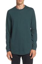 Men's The Rail Longline Thermal T-shirt, Size - Green