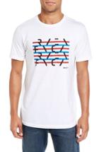 Men's Rvca Splice Graphic Crewneck T-shirt