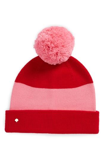 Women's Kate Spade New York Colorblock Knit Beanie -