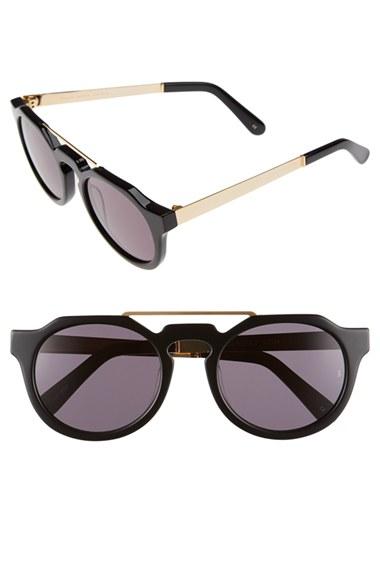 Women's Sunday Somewhere 'heeyeh' 51mm Angular Sunglasses - Black