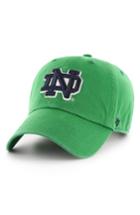Men's 47 Brand Collegiate Clean Up Cap - Green