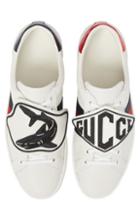 Men's Gucci New Ace Patch Sneaker Us / 6uk - White