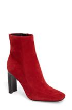 Women's Marc Fisher D. Darron Bootie, Size 5 M - Red