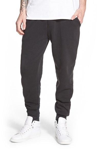 Men's Alternative 'dodgeball' Eco Fleece Sweatpants - Black
