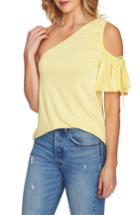 Women's 1.state Cutout One-shoulder Top - Yellow