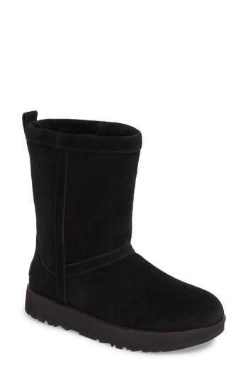 Women's Ugg Classic Water Resistant Boot M - Black