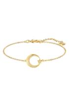 Women's Swarovski Crescent & Star Bracelet