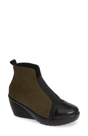 Women's Bernie Mev. Giggles Wedge Bootie Us / 36eu - Green