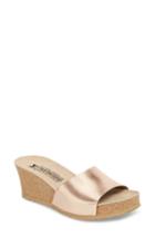 Women's Mephisto Lise Platform Wedge Sandal M - Pink