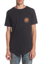 Men's Quiksilver Rising Dog Logo T-shirt - Black