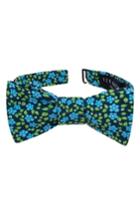 Men's Ted Baker London Carnaby Floral Silk Bow Tie, Size - Green