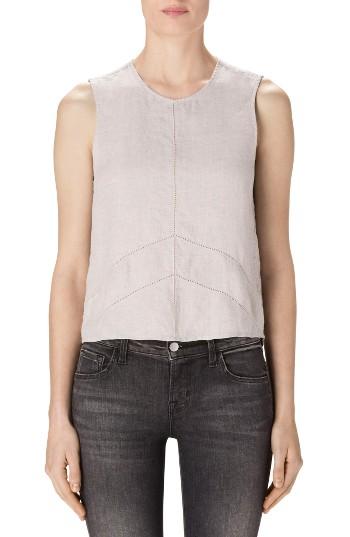 Women's J Brand Daia Sleeveless Top - Metallic