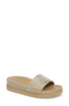 Women's Donald Pliner Cava Slide Sandal .5 M - Beige