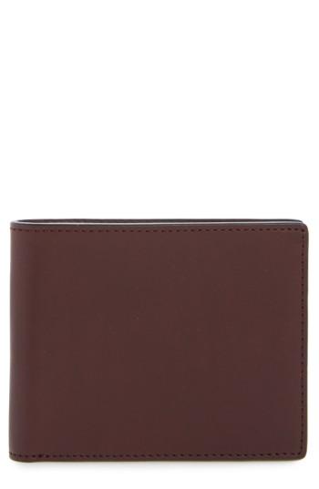 Men's Rag & Bone Hampshire Bifold Leather Wallet - None