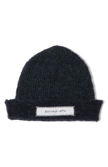 Women's Eckhaus Latta Logo Beanie - Blue