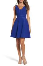 Women's Adelyn Rae Gayle Fit & Flare Dress - Blue