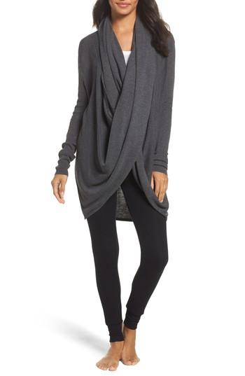 Women's Nordstrom Lingerie Long Wrap Cardigan