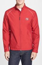 Men's Cutter & Buck San Francisco 49ers - Beacon Weathertec Wind & Water Resistant Jacket