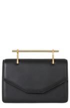 M2malletier Indre Leather Shoulder Bag - Black