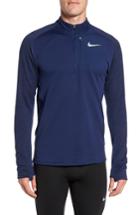 Men's Nike Thermasphere Quarter-zip Running Pullover, Size - Blue
