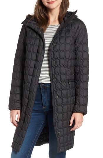 Women's The North Face Thermoball(tm) Water Resistant Duster Jacket - Black