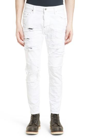 Men's Dsquared2 Shredded Jeans